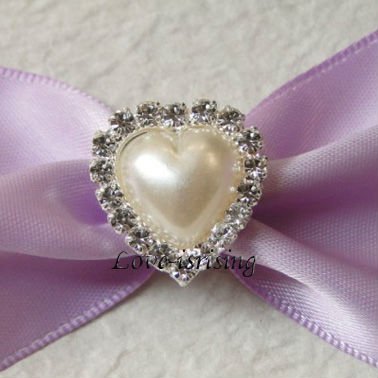  Heart Rhinestone Diamante Flatback Cluster Wedding Decor DIY Craft