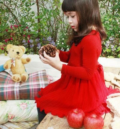 Dress Model Kids on 2012 Newest Princess Dress Red Dresses Kids Red Dress 90 130 5size Lot