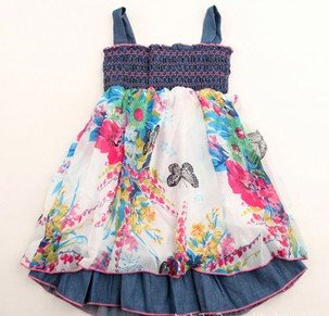 Girls Dress Designs on Lovely Baby Girl Summer Cotton Dress 12m 5t Children Cotton Dress