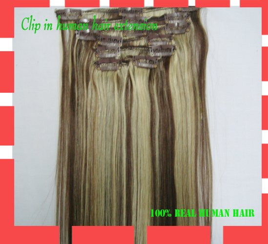 Blonde And Brown Hair Extensions. hair extension(medium