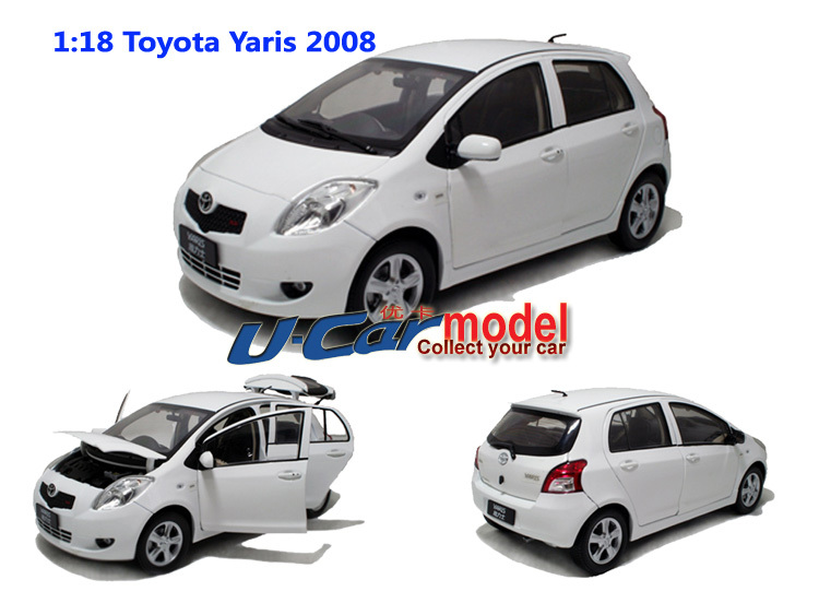 Toyota Yaris 2008 White. TOYOTA YARIS 2008 Model