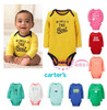 4pcs/set, Original Carter's Baby Boys Cotton Bodysuit , Carters Baby Fashion Rompers, Freeshipping