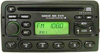 Radio ford 6000cd rds eon instrukcja #4