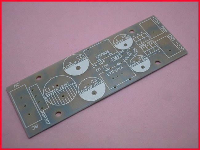 xx series regulator module empty plate pcb bare board 7805 7905