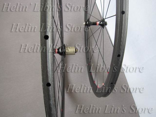 38mm Tubular Carbon Road Wheelset Carbon Tubular Wheel