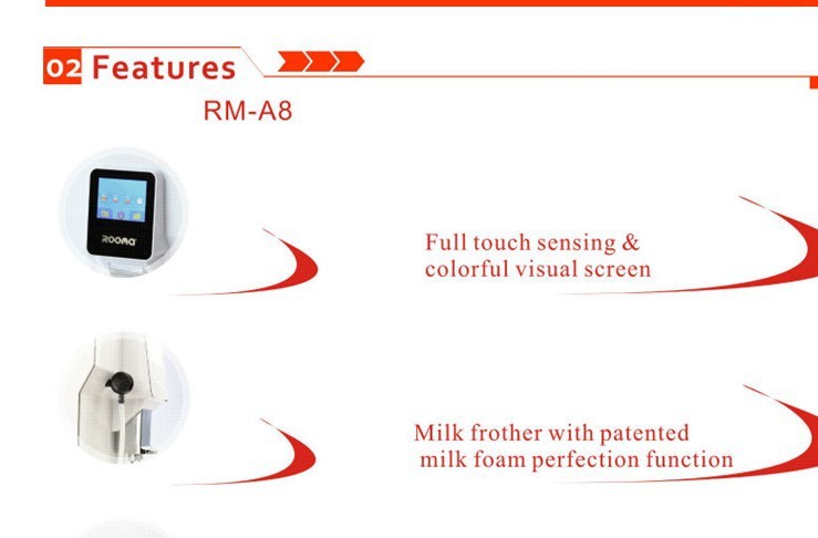 Title 18, 220V Fully automatic touch screen cappucinno ,l...