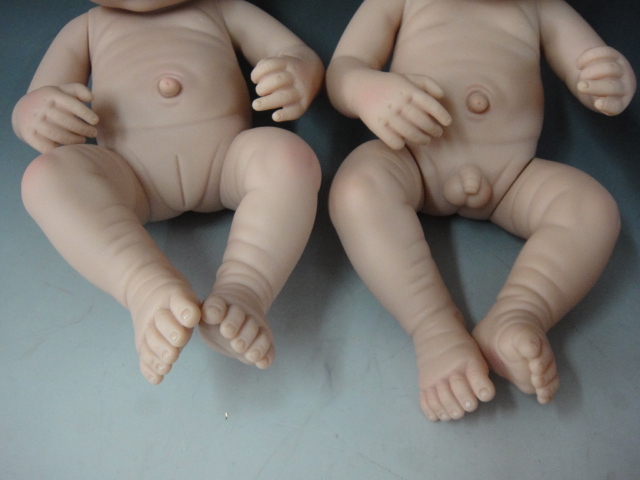 16" Reborn Baby Silicone Vinyl Doll Soft Handmade for Boys Cute Unique Toys