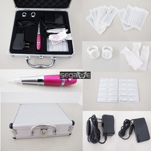 Top Permanent Pen Makeup Kit Tattoo Eyebrow Machine D3  