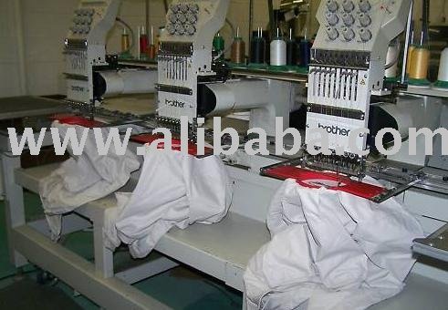 Brother PR600 6-Needle Embroidery Machine - USED : Used Equipment