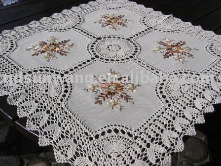 crocheted lace: &quot;Ballerina&quot; Crocheted Tablecloth Pattern