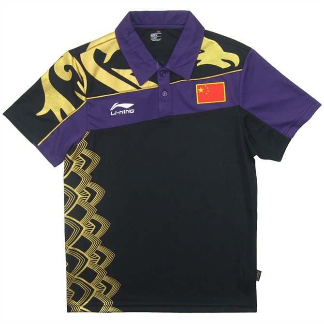 Li Ning China Team Table Tennis Shirt, 2010 Moscow ,,AAYE245  